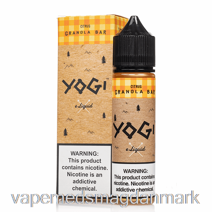 Vape Med Smag Citrus Granola Bar - Yogi E-væske - 60ml 3mg